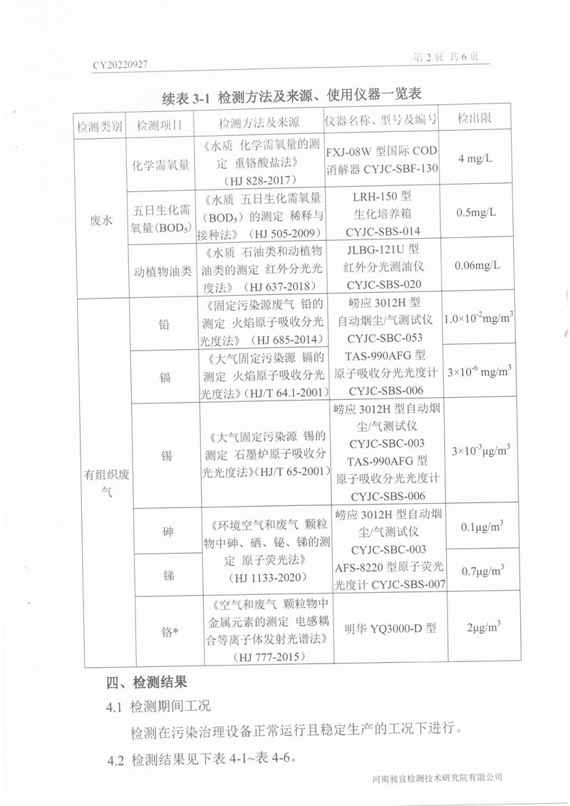 2022年10月份废气废水检测报告-3